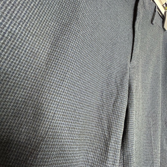 Ralph Lauren Men's Blue Houndstooth Dress Pants - Picture 1 of 12